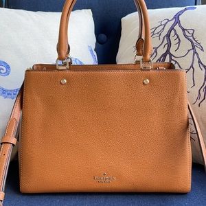 Kate Spade leila medium triple compartment satchel